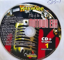 5115-1 MOTOWN ERA   1 DISC CHARTBUSTER KARAOKE LOT VA