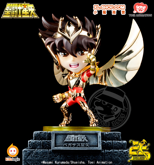 kids logic 聖闘士星矢　5体セット CBC 聖闘士星矢 ミニフィギュア キッズネイション SS01 5体セット＋