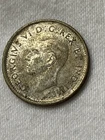 1945 Canada  10 Cent Silver  Coin - VFine