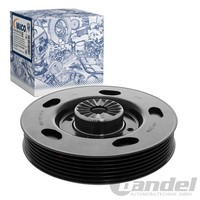 Vaico Riemenscheibe Kurbelwelle Passend FüR Audi A1 A3 A4 A5 A6 A7 A8 Q2 Q3 Q5
