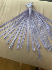 21 Pieces YKK Lavender Zippers #553. 22" Long Made In USA. Perfect For Pillows