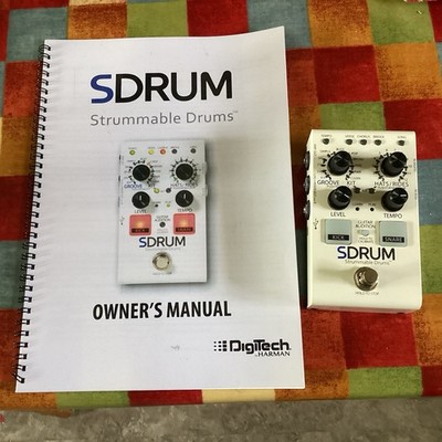 Digitech SDRUM Strummable Intelligent Drum Machine