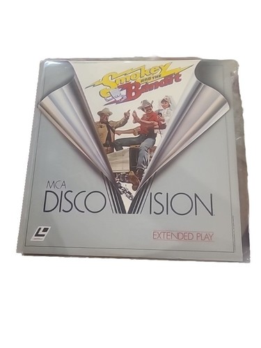 Smokey and The Bandit 1978 Burt Reynolds Laserdisc MCA Vision New But Opened - Picture 2 of 10