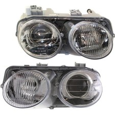 Driver And Passenger Side Headlight For Acura Integra 1998-2001 Halogen