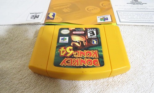 Donkey Kong 64 Nintendo 64 N64 Game with Paperwork No Expansion Pack, Working - Picture 5 of 7