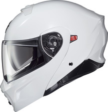 Scorpion EXO-GT930 Transformer Modular Motorcycle Helmet Gloss White Size Small