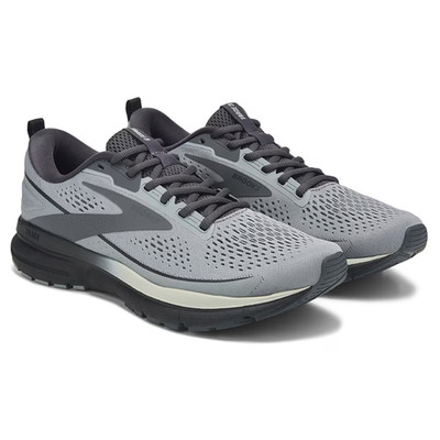 Brooks Trace 3 Men's Running Shoes, Style# 110412 1D 049, Size 8 D, Grey/Black