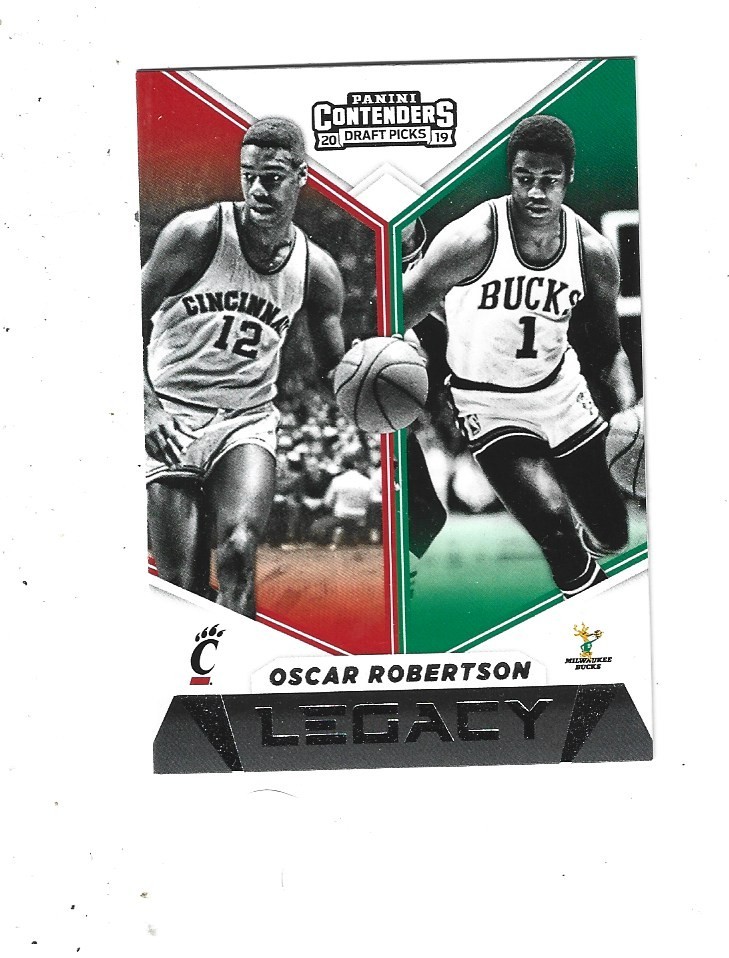 2019-20 Panini Contenders Draft Picks Legacy #6 Oscar Robertson    BUCKS