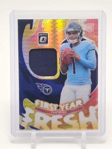 2025 Donruss Optic Cam Ward Blue Hyper (RAW)