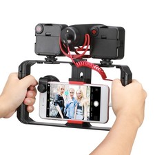 U-Rig Pro 3 Shoe Handheld Smartphone Video Rig Film Vlogging Recording Brac QFHW