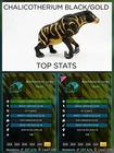 CHALICOTHERIUM - TOP STATS - BABY PAIR  Ark  Ascended Official PVE PC/XBOX/PS5