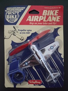 Schilling Bike Airplane With Moving Propeller New Old Stock Sealed Packaging