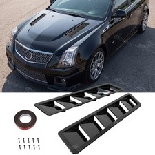 For Cadillac Cts-v Air Flow Intake Hood Bonnet Scoop Vent Cooling Louver Panels