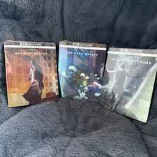 The Dark Knight Trilogie - [4K UHD + Blu-Ray + Specials] - Steelbook- NEW 