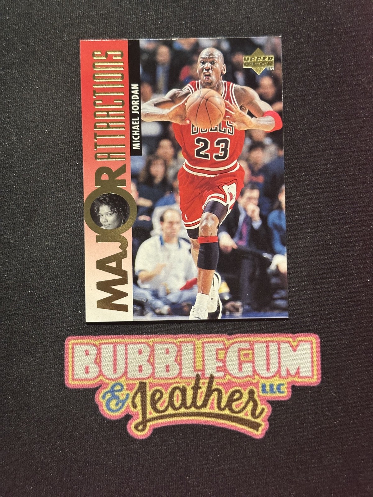 1995-96 Upper Deck #341 Michael Jordan / Queen Latifah