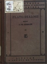 Platonis Dialogi secundum Thrasylli Tetralogias Dispositi: VOL.IV. Hermanni, Car