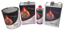 High Teck HFP150 GM WA8624 Frost White Basecoat Paint, 8100 Clearcoat & Reducer
