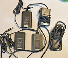Lot of 5 Genuine Dell Slim 65W 19.5V AC Adapter Charger LA65NM130 HA65NM130