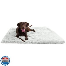 Best Friends by Sheri Calming Shag Dog Blanket   Ultra Soft Faux