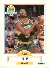 1990-91 Fleer #177 Dale Ellis