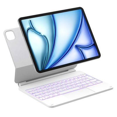 Inateck Magic Keyboard Tastatur Hülle für 11 Zoll iPad Air/iPad Pro, 7-Farb-BG