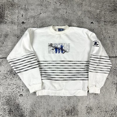 Vintage Bugle Boy Crewneck Sweatshirt Size Large 