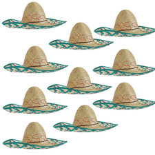10 Sombreros Sombrero 10 er Set bunt Mexikohu...