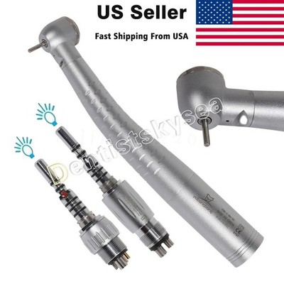 Dental Big Head High Speed Handpiece Fiber Optic For KaV Coupler 4 6H