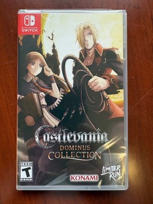 Castlevania Dominus Collection Portrait Cover Limited Run Switch - Sealed