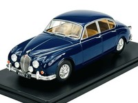 Whitebox Jaguar Mark 2 Blue 1:24 Die Cast Metal Model New In Box 124201