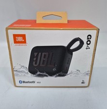 JBL - Go 4 Portable Bluetooth Speaker - Black...