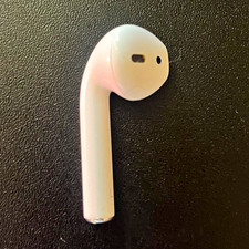Apple AirPods Single Wireless Bluetooth In-Ear Earbud w/ Built-In Mic, White