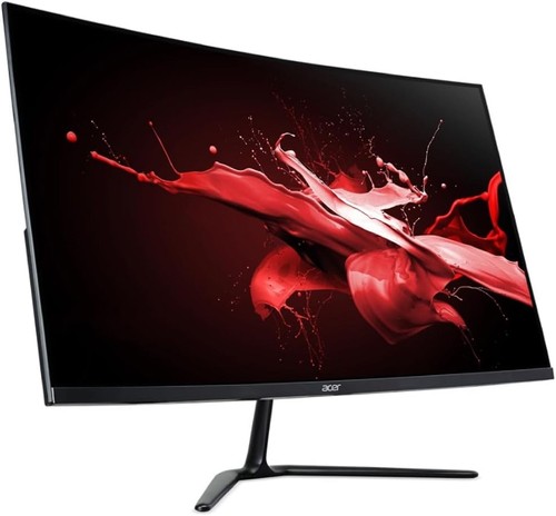 Acer Nitro 31.5" Curved 1080p 180Hz 1ms FreeSync Premium Gaming Monitor EDT320Q