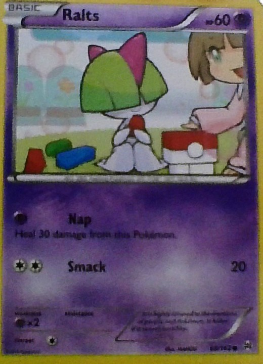 Ralts 100/162 Breakthrough Regular ungraded mint condition