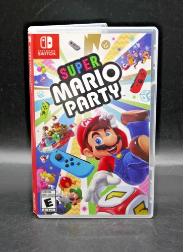 Super Mario Party (Nintendo Switch) Tested And Working w/ Case