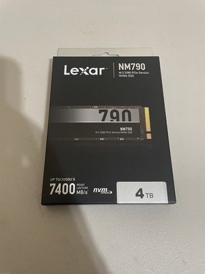 Lexar NM790 4TB m.2 2280 PCIE Gen. 4x4 NVMe Solid-State Drive (SSD)