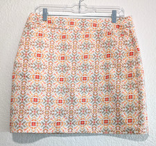 Croft  Barrow Skort Women's 10 Floral Effortless Stretch Skort A-Line Pull On