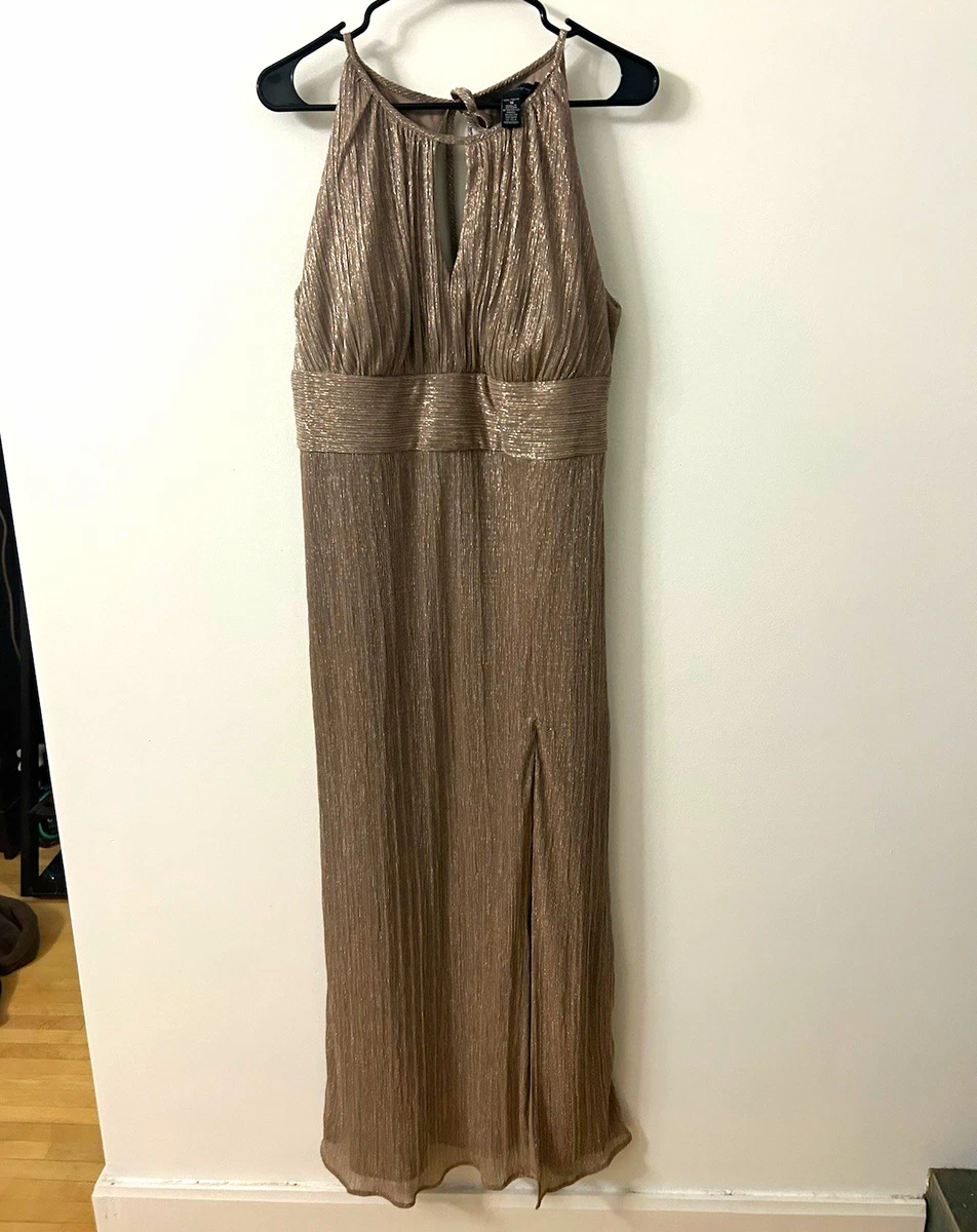 r&m richards keyhole halter dress Party/Cocktail Long Sleeve Dresses for sale Silver-Wedding-Dresses
