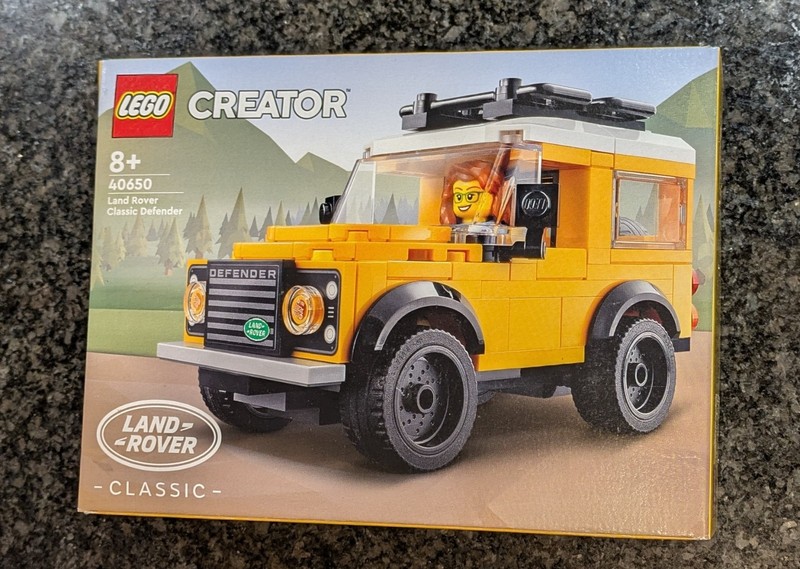 NEW LEGO Creator Land Rover Classic Defender 40650 - Brand New and Sealed 2023