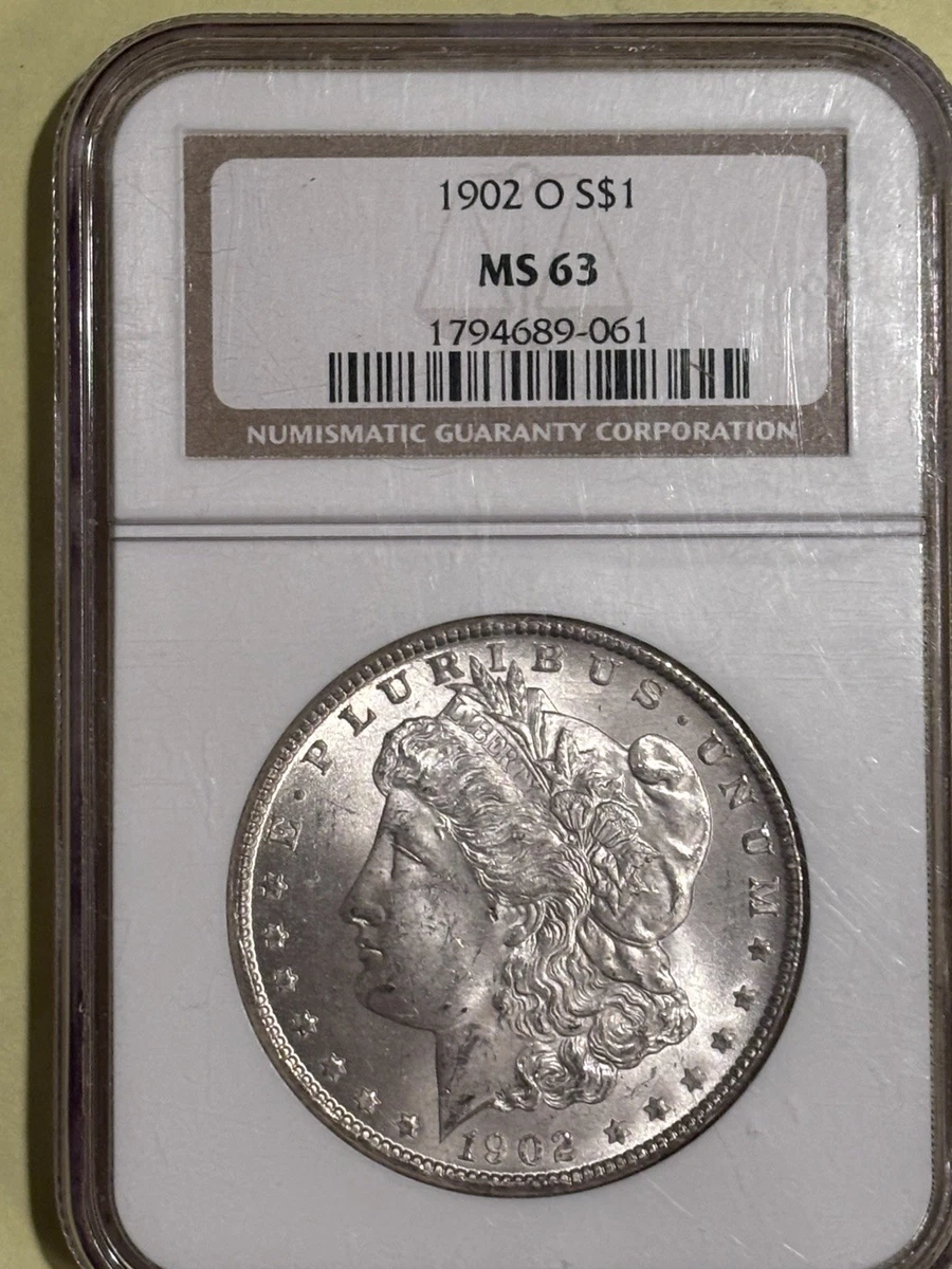 1902 モルガンMorgan Silver Dollar MS63 銀貨130 prod