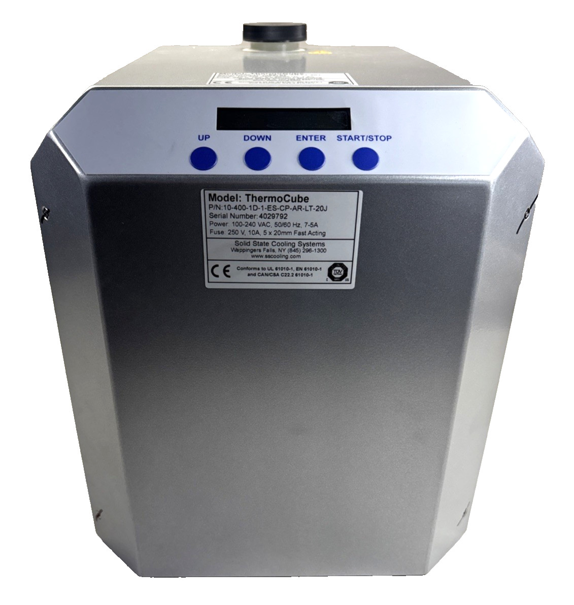 ThermoCube Solid State Chiller - P/N: 10-400-1D-1-ES-CP-AR-LT-20J - NEW IN BOX