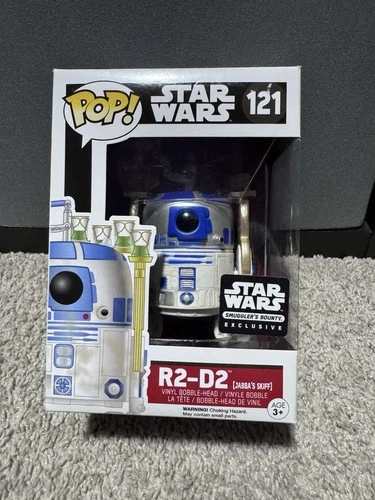Funko POP! Star Wars #121 - R2-D2 (JABBA'S SKIFF) Smuggler's Bounty Exclusive