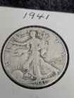1941 Walking Liberty Half Dollar 90% Silver