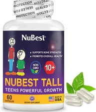 NuBest Tall 10+ - Premium Bone Strength Formula, Enhanced Immunity and... 