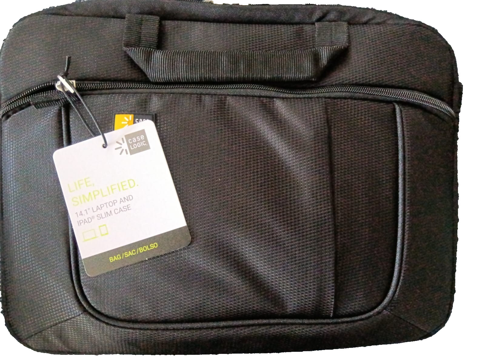 New Case Logic 14.1" Laptop and iPad Slim Case - Black (AUA-314)