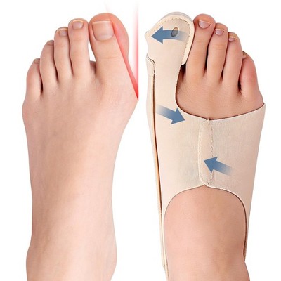 2 Pair Bunion Corrector Fix Hallux Valgus Adjustable Orthosis Women Men Splints