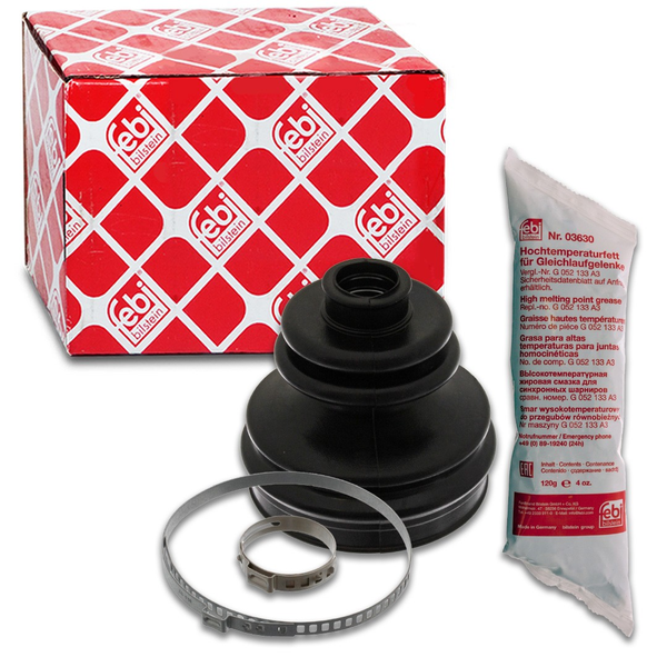 Febi Bilstein Faltenbalgsatz Achsmanschette Audi A3 A6 VW Golf Passat Seat Skoda-image
