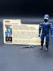 Vintage 1983 GI JOE ARAH Complete COBRA Code Name THE ENEMY w FILE CARD