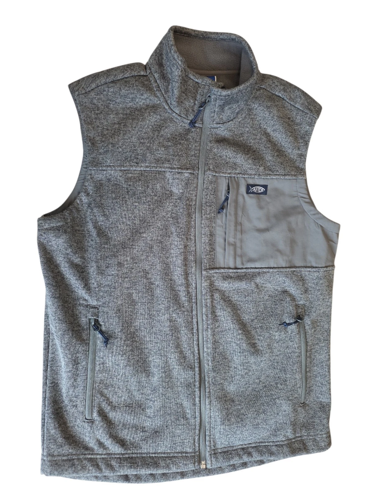 American Fishing Tackle Company AFTCO Ripcord Softshell Vest men's size Small