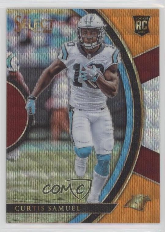2017 Panini Select Concourse Tri-Color Prizm 138/199 Curtis Samuel #27 08jk